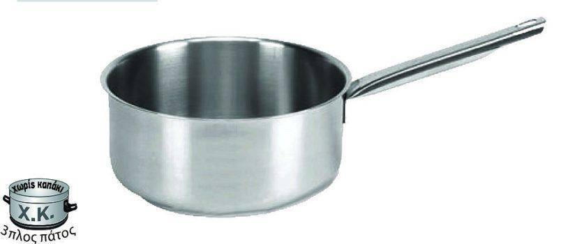 Κατσαρόλα βαθιά inox 3.75lt Φ18x12Ycm-07-761